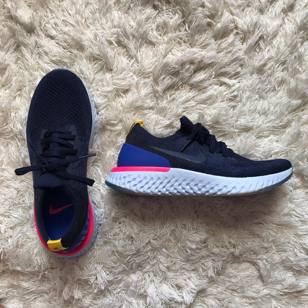 Nike Epic React Flyknit running shoes